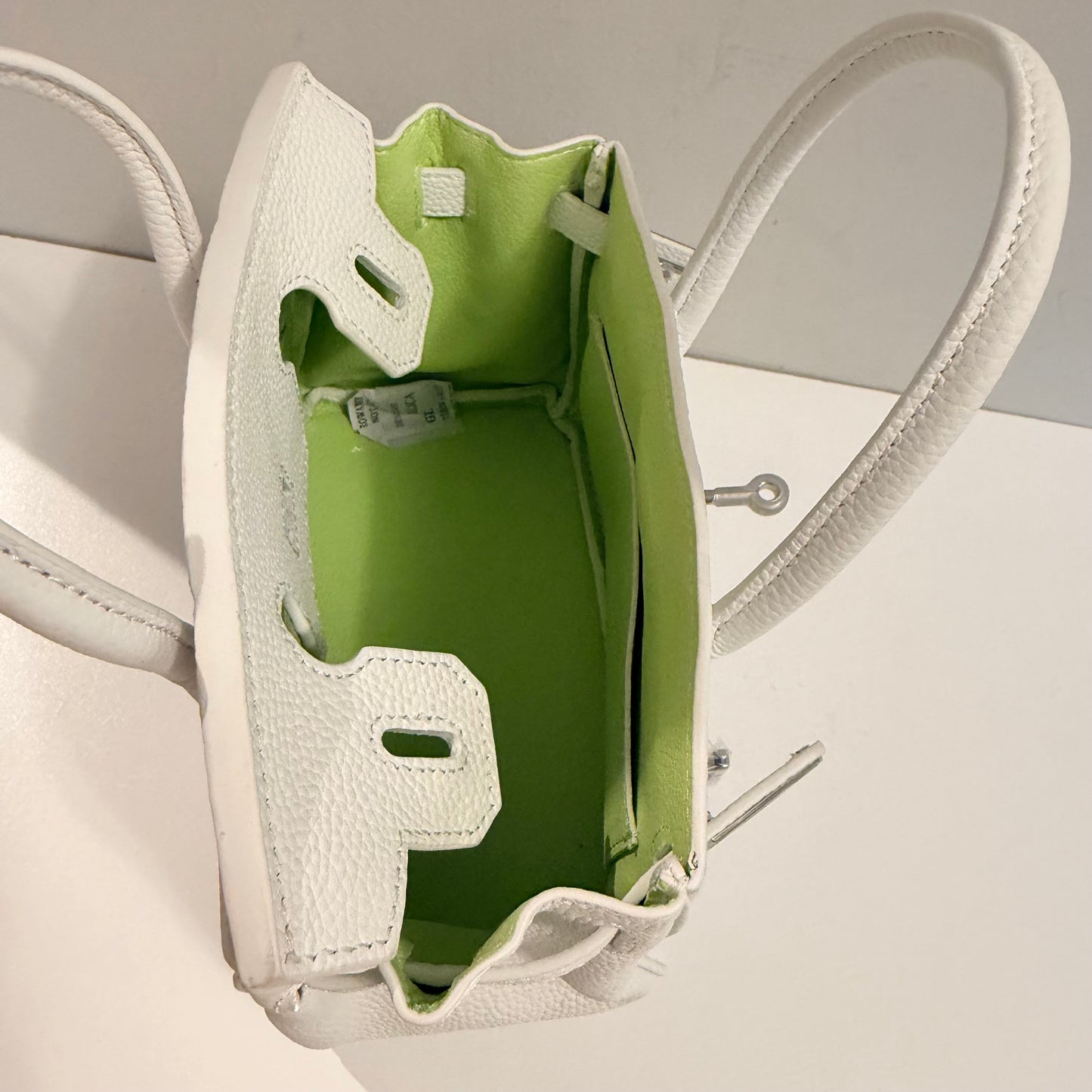 The Mini Madame B Bag - White