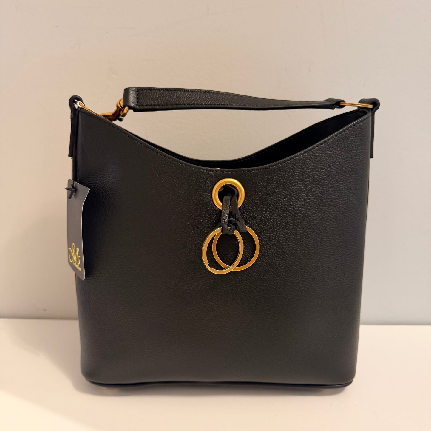 The Daphne Bag - Black Gold Hardware