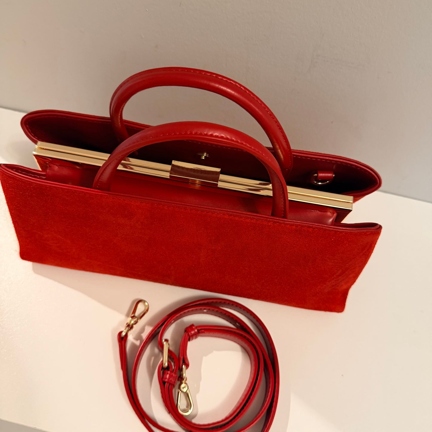 The Genevieve Bag - Red