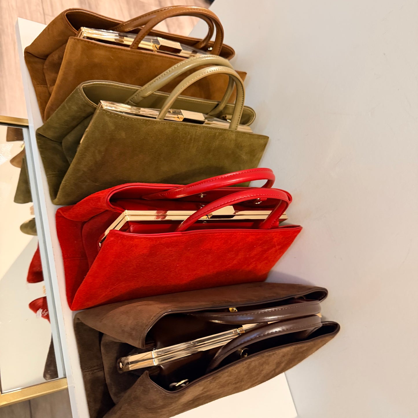 The Genevieve Bag - Dark Brown