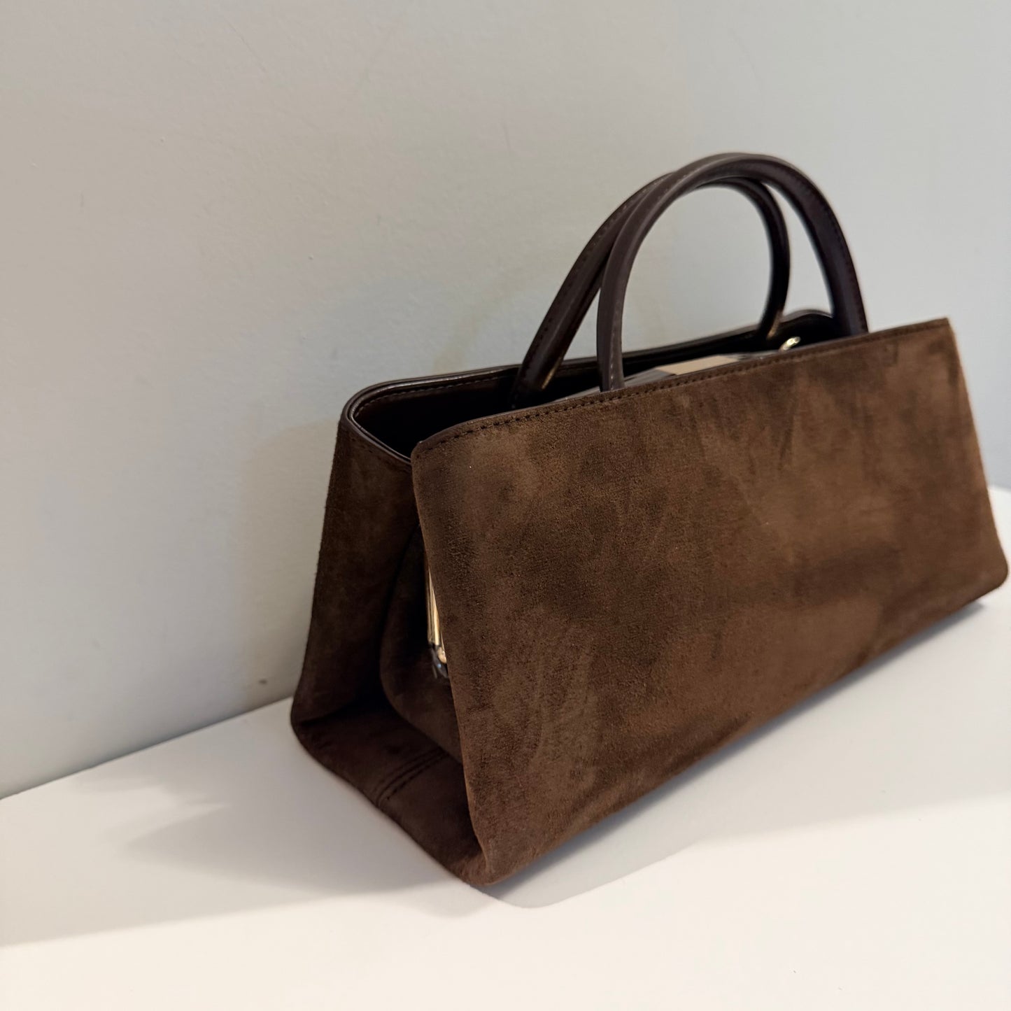 The Genevieve Bag - Dark Brown