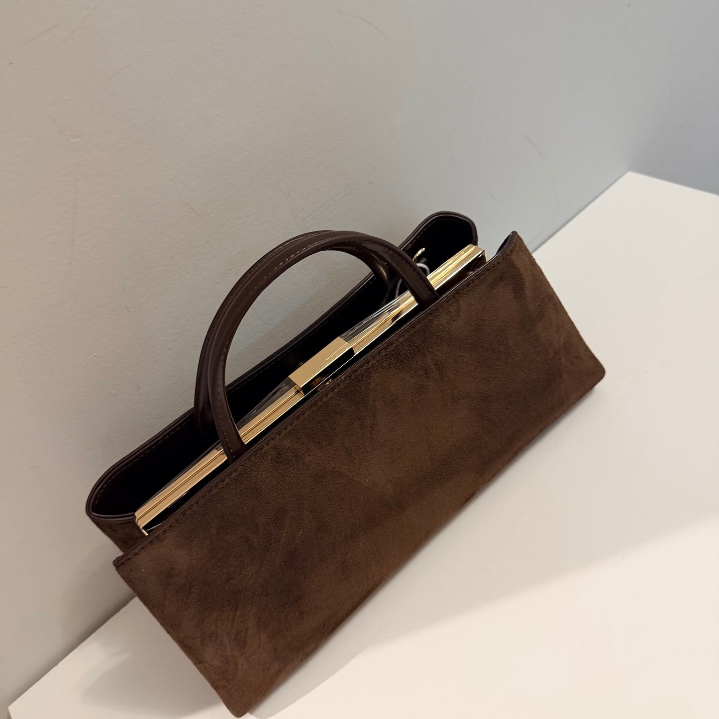 The Genevieve Bag - Dark Brown