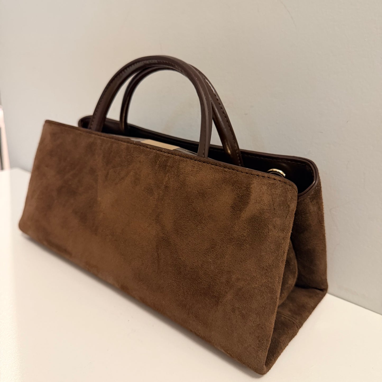 The Genevieve Bag - Dark Brown
