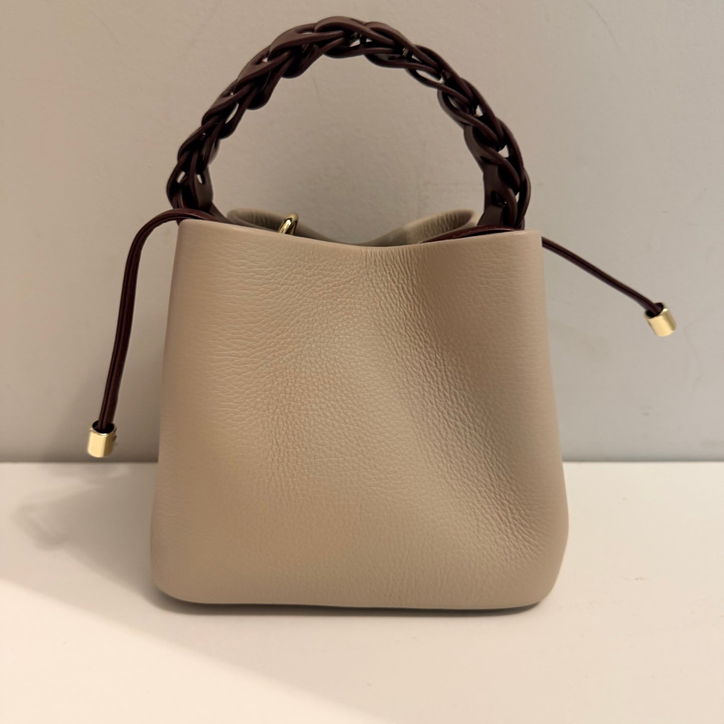 The Akua Bag -Multi Col Taupe &Brown
