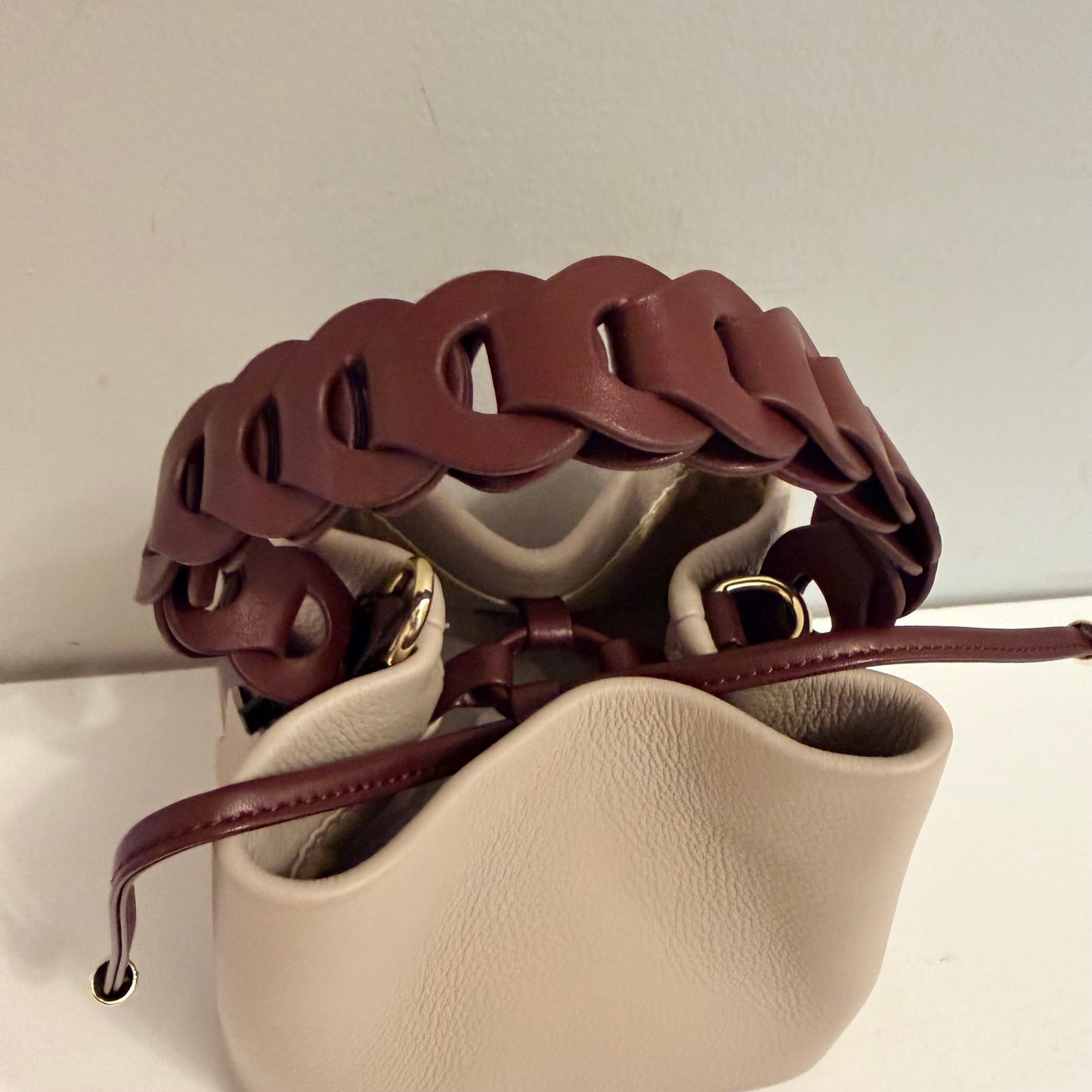 The Akua Bag -Multi Col Taupe &Brown
