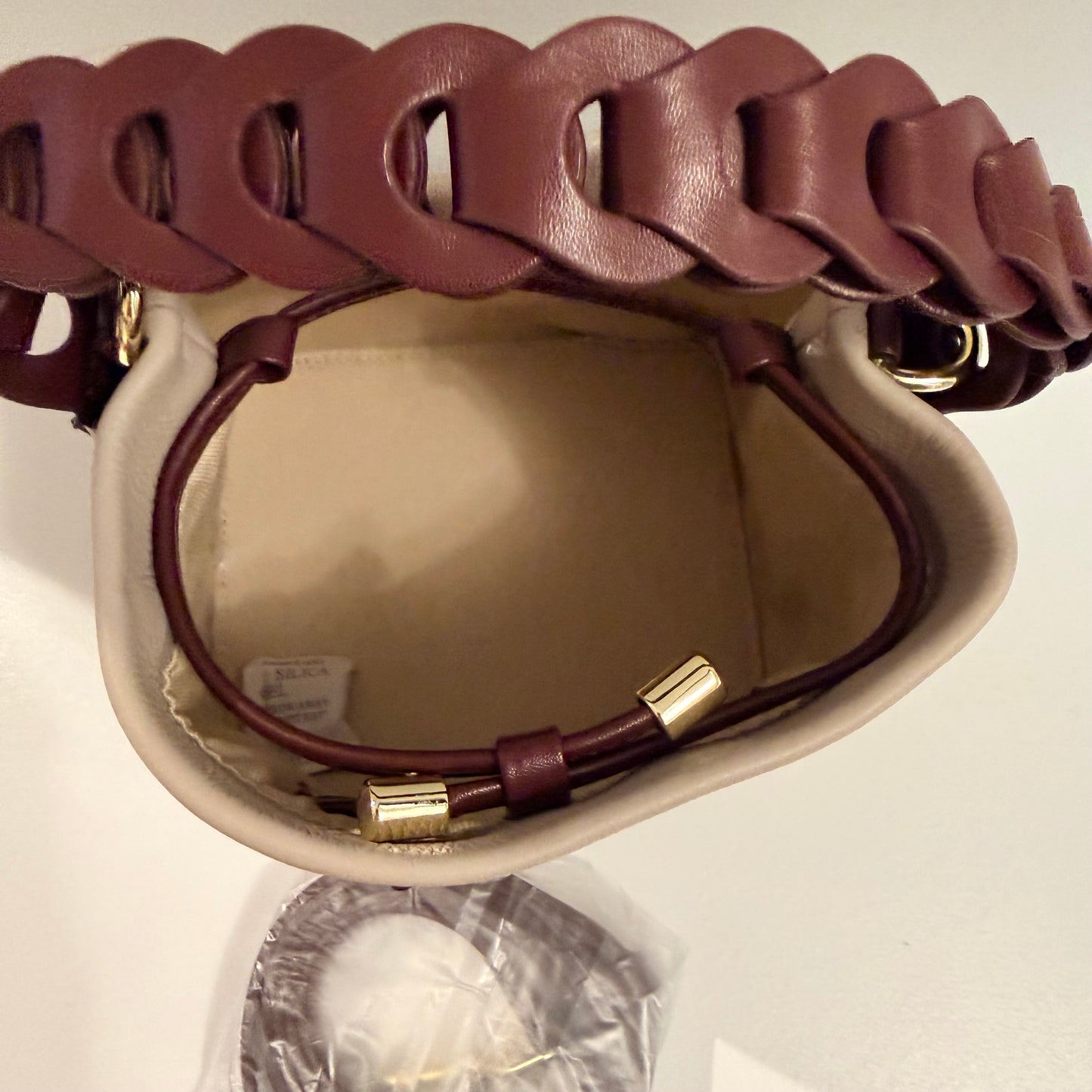 The Akua Bag -Multi Col Taupe &Brown
