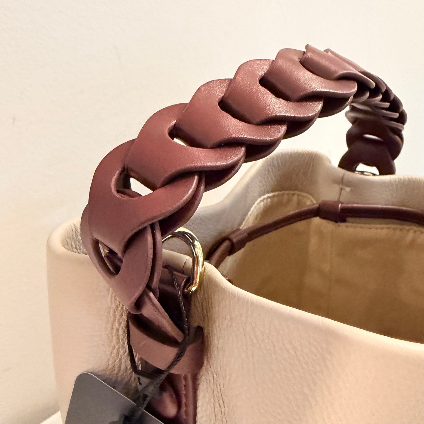 The Akua Bag -Multi Col Taupe &Brown