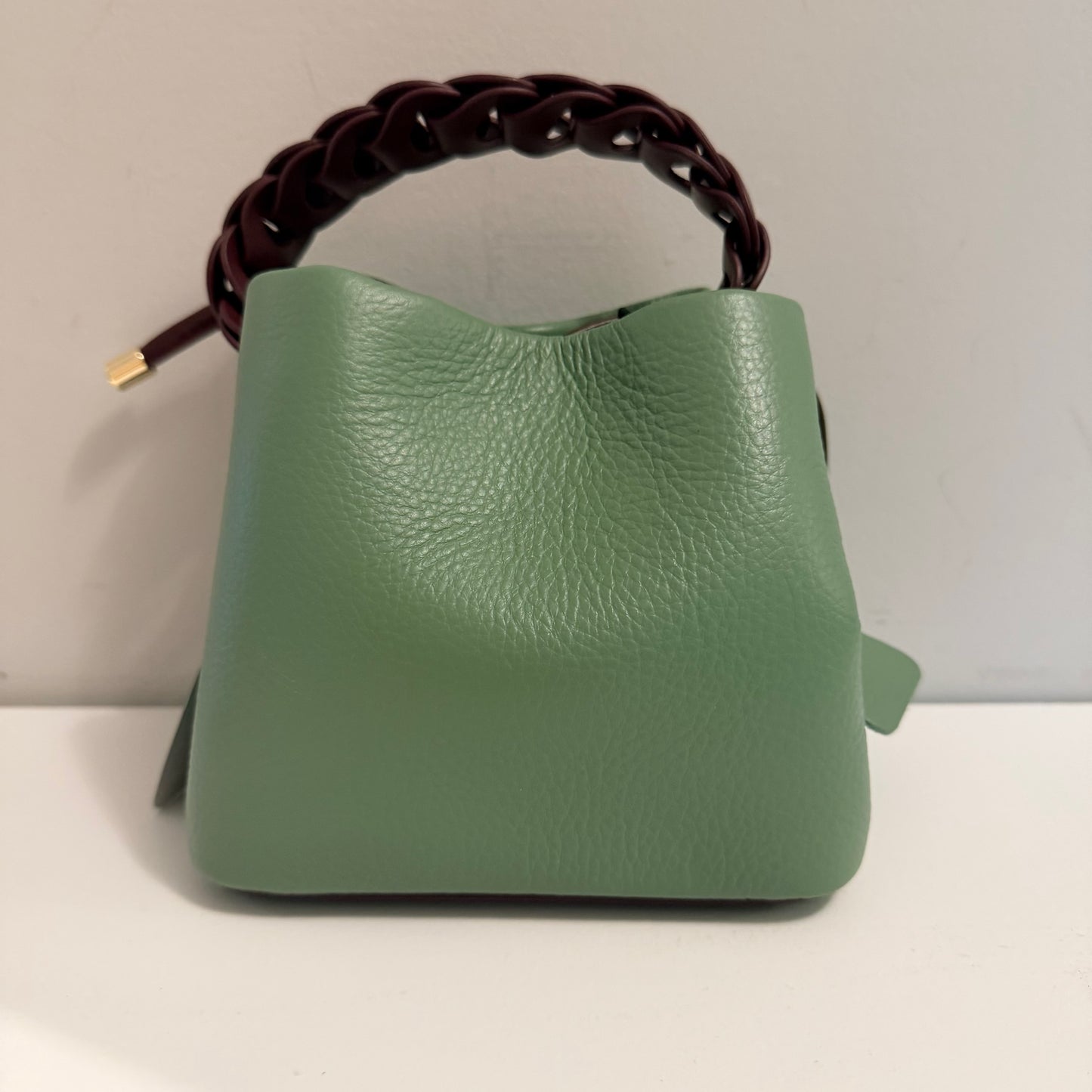 The Akua Bag -Multi Col Green &Brown
