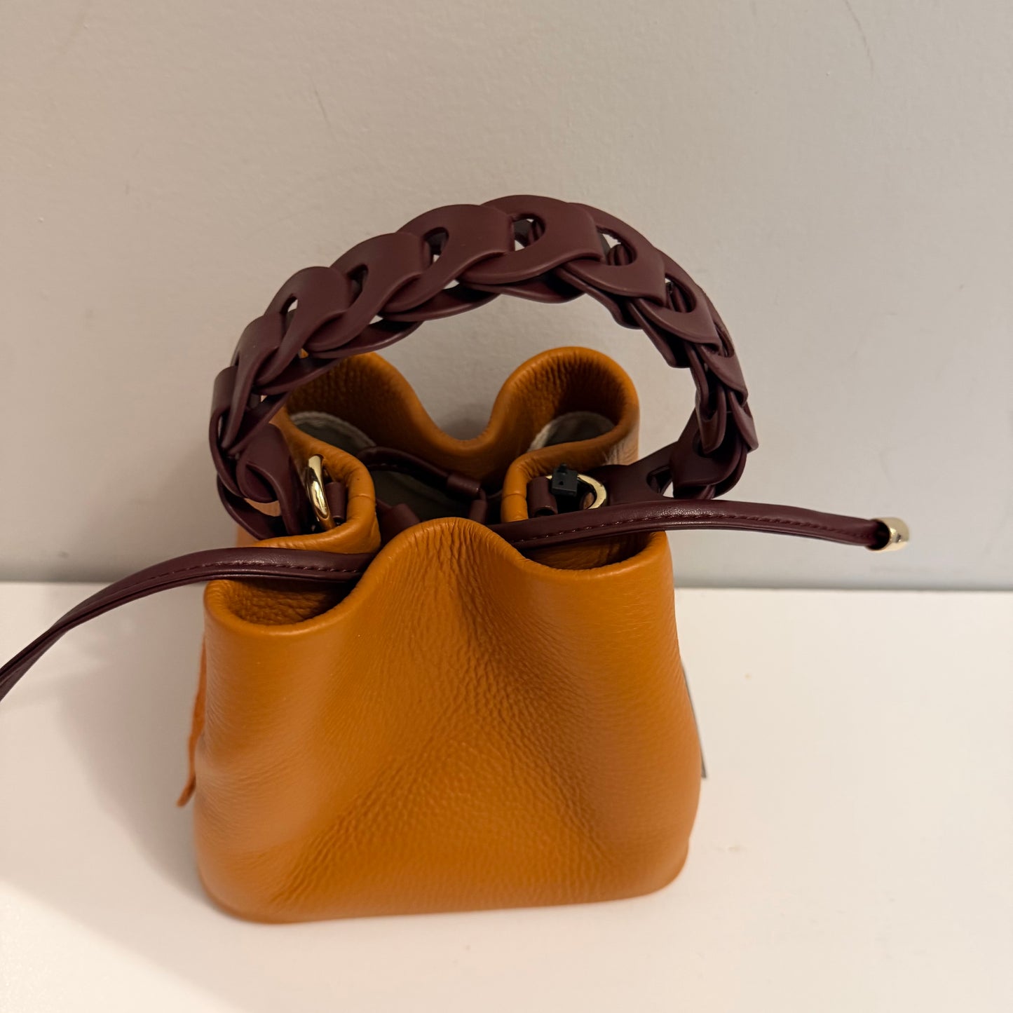 The Akua Bag -Multi Col Brown/Darkbrown
