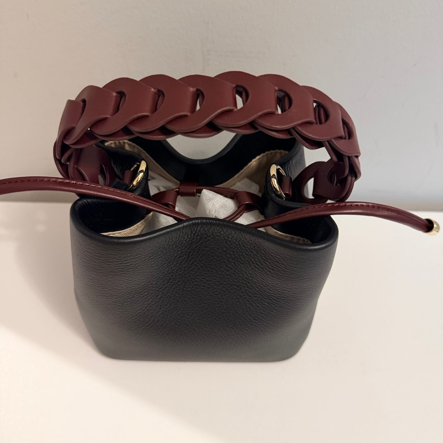 The Akua Bag -Multi Col Black/Brown