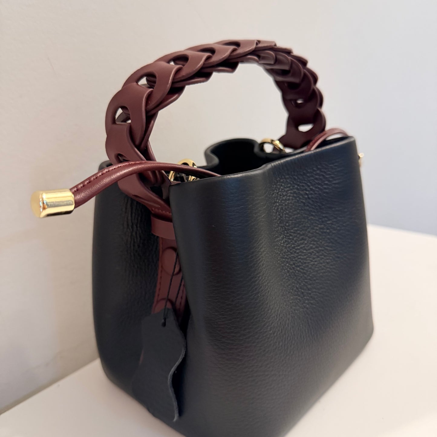 The Akua Bag -Multi Col Black/Brown