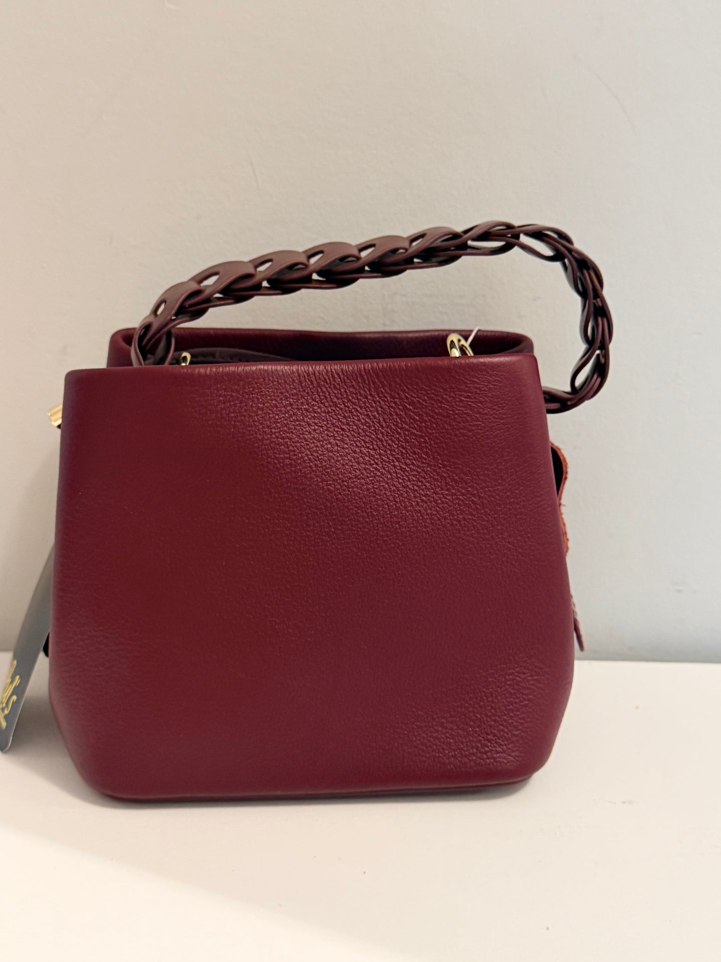The Akua Bag -Multi Col Burgundy/Brown