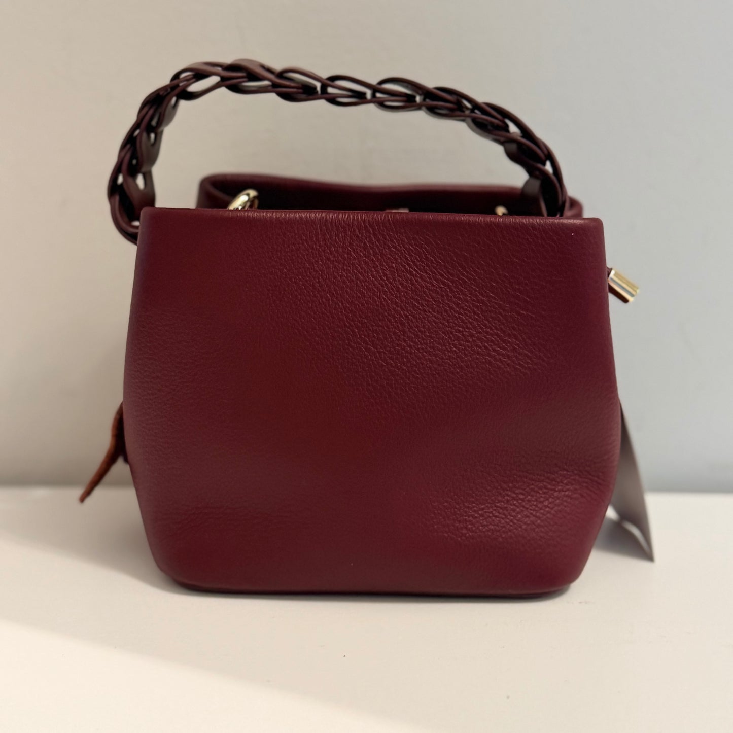 The Akua Bag -Multi Col Burgundy/Brown