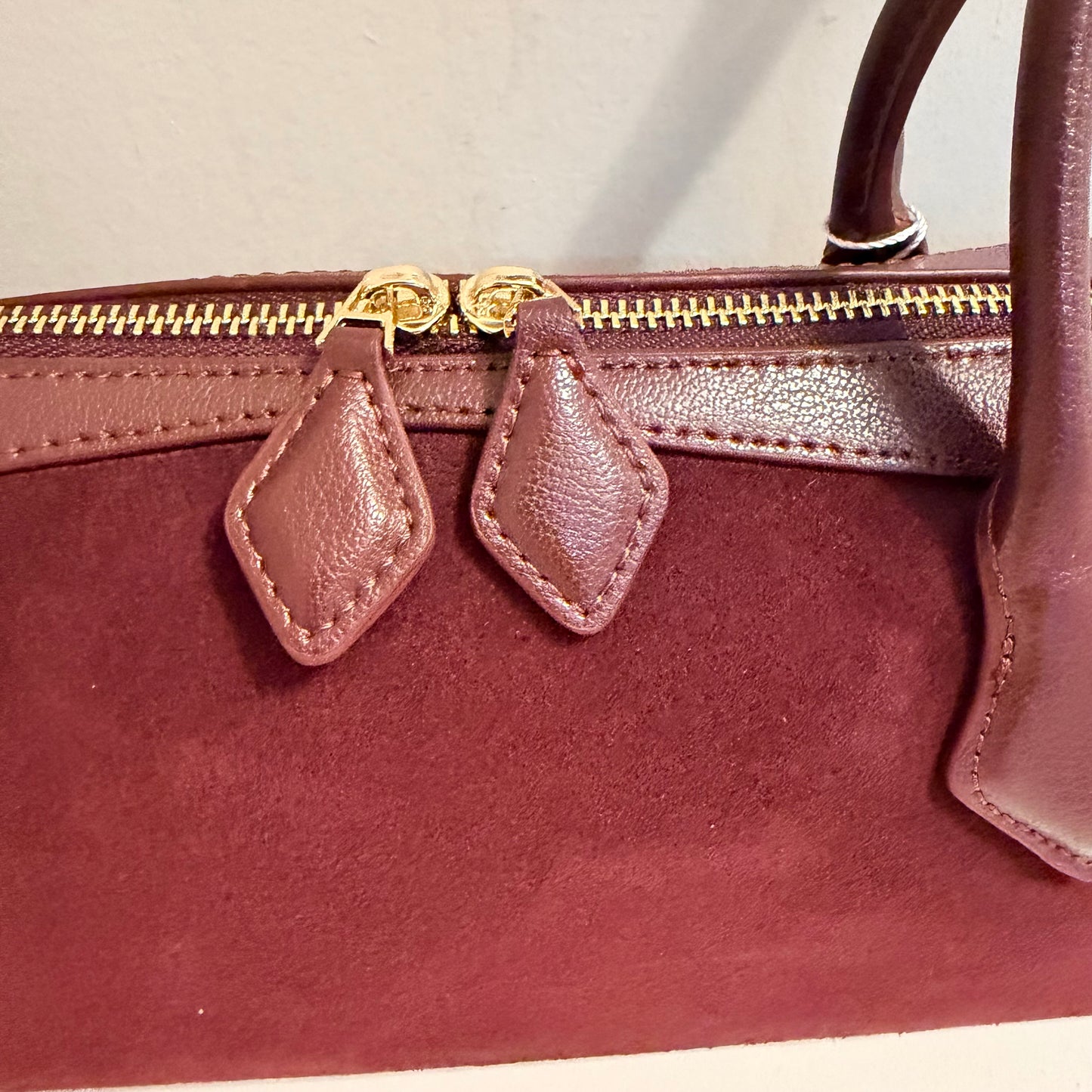 The Deborah Bag  Burgundy