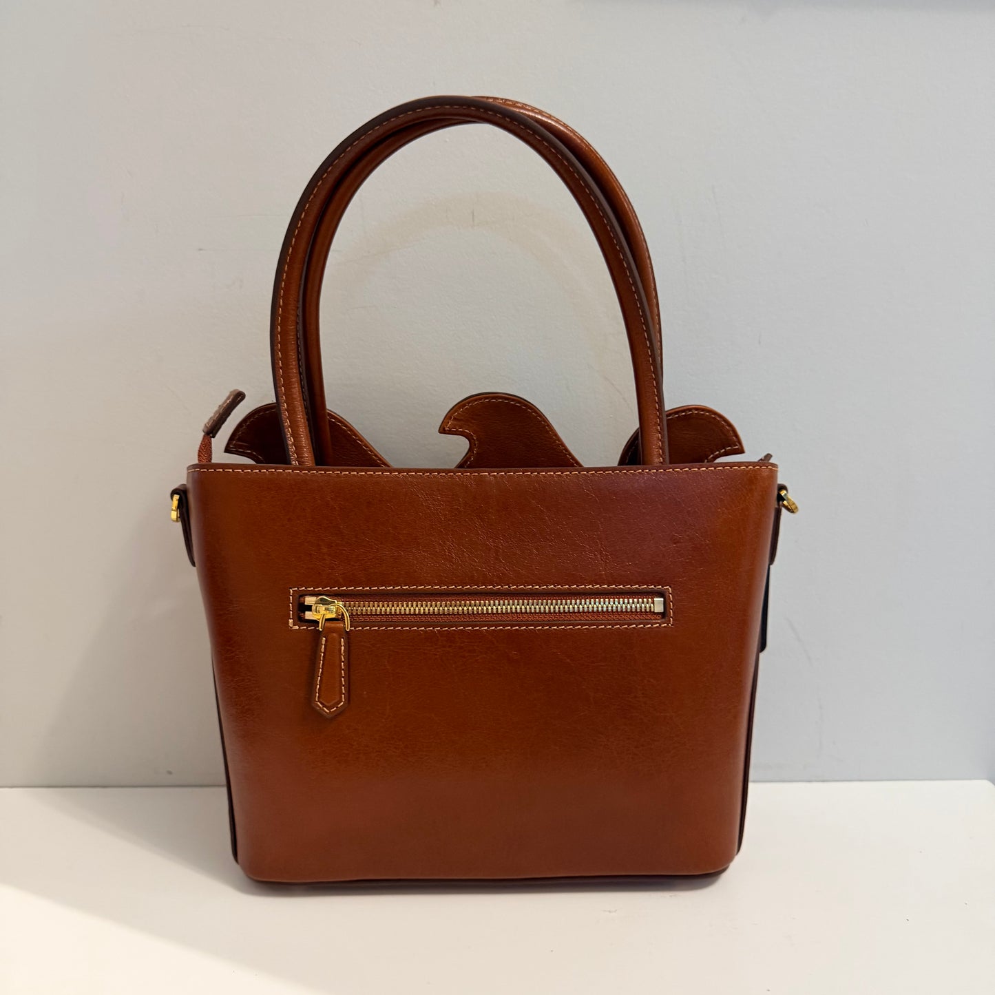 The Rajah Leaf Bag - Brown
