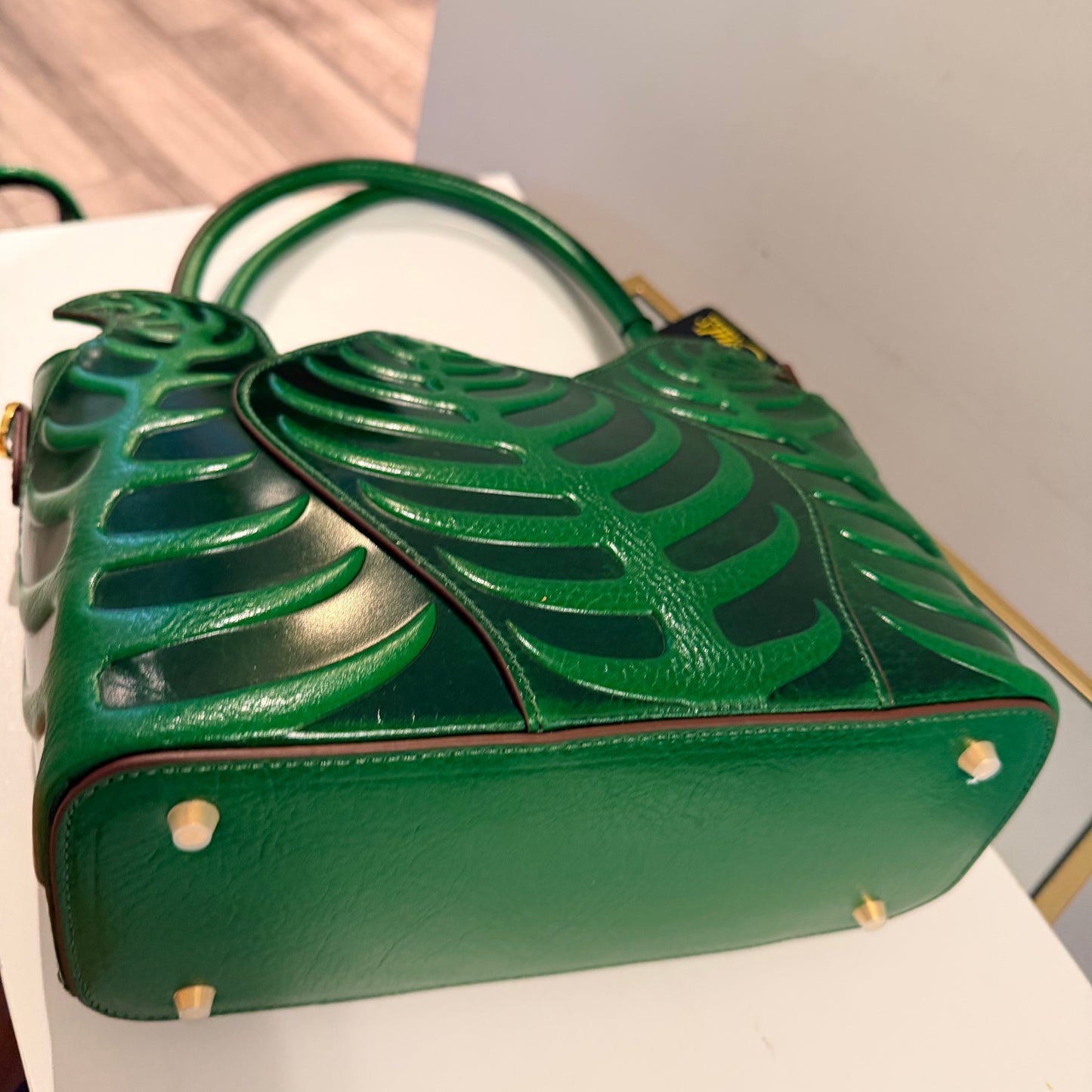 The Rajah Leaf Bag - Green