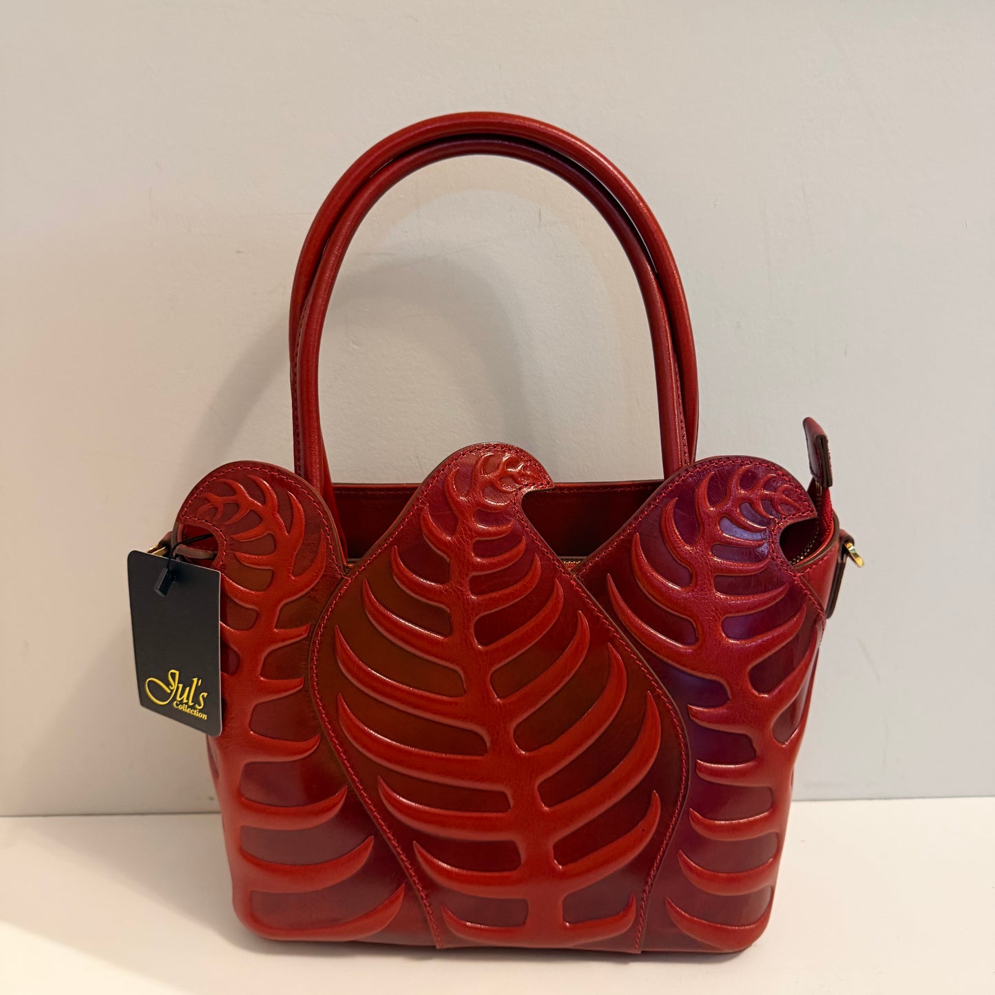 The Rajah Leaf Bag - Red
