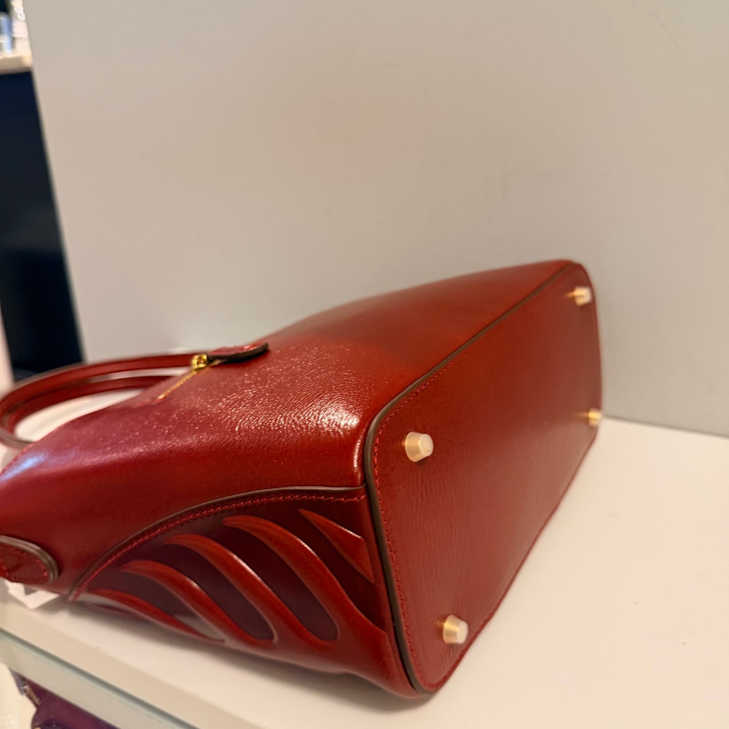 The Rajah Leaf Bag - Red