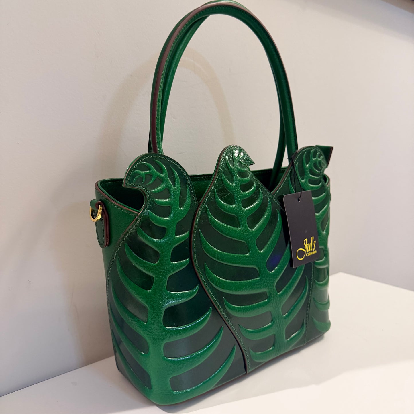 The Rajah Leaf Bag - Green