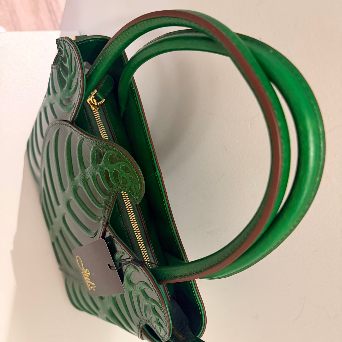 The Rajah Leaf Bag - Green