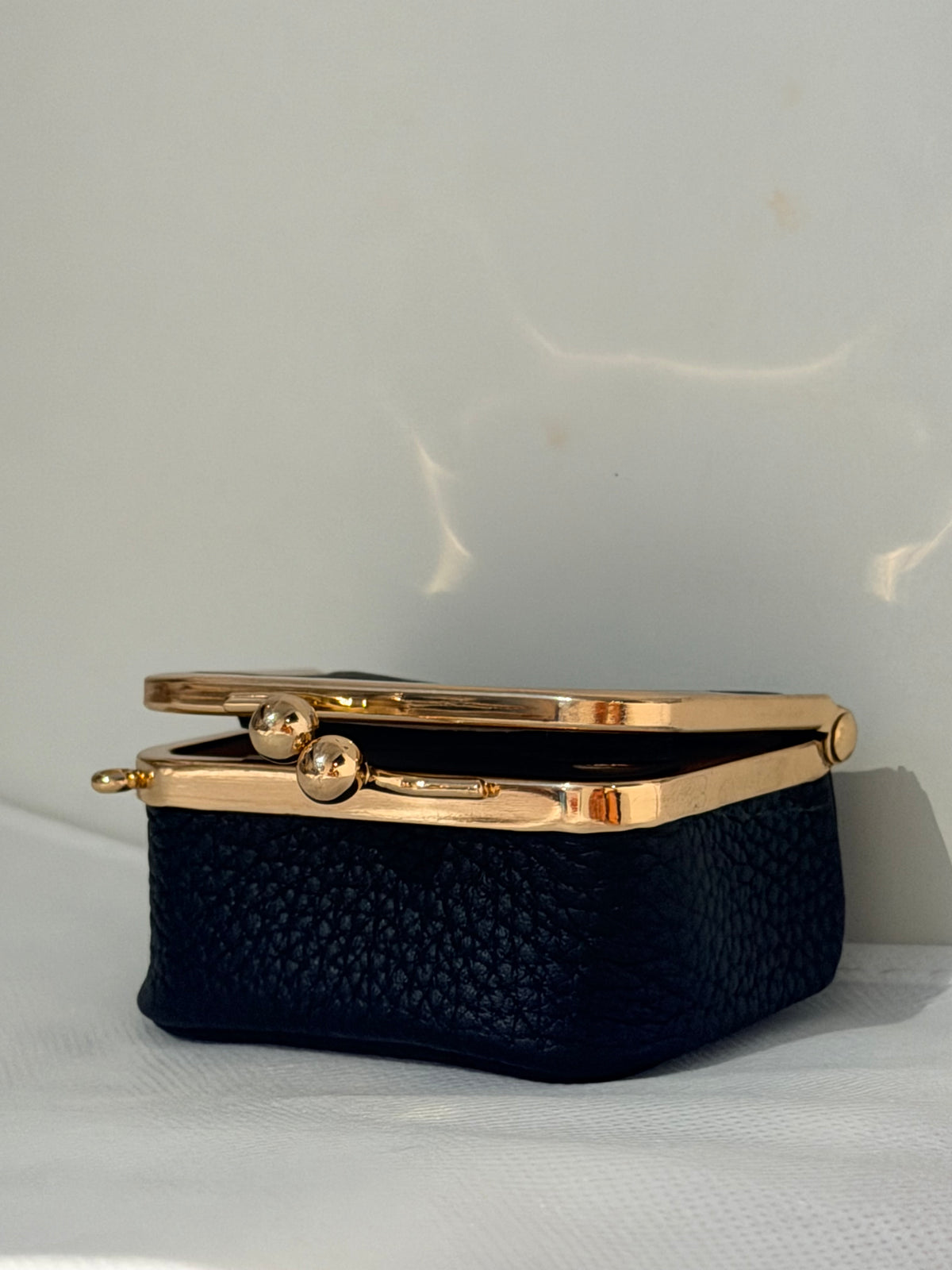 The Box Coin Purse Black