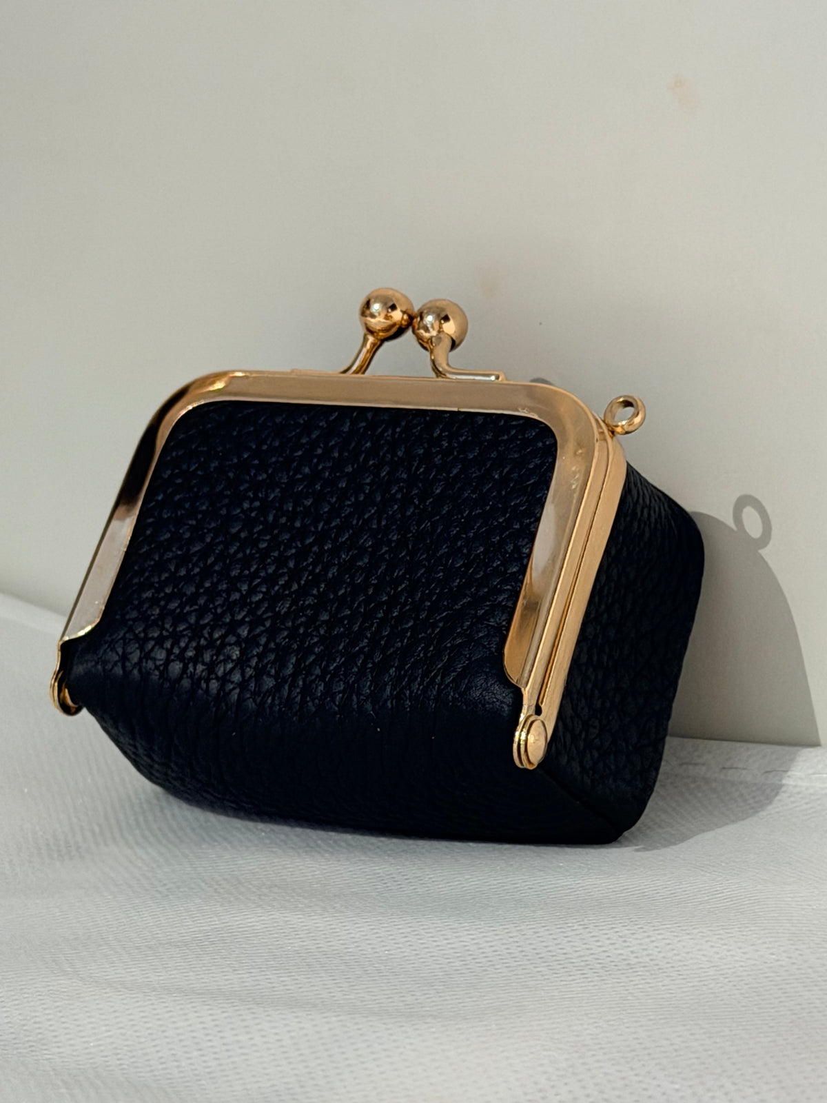 The Box Coin Purse Black