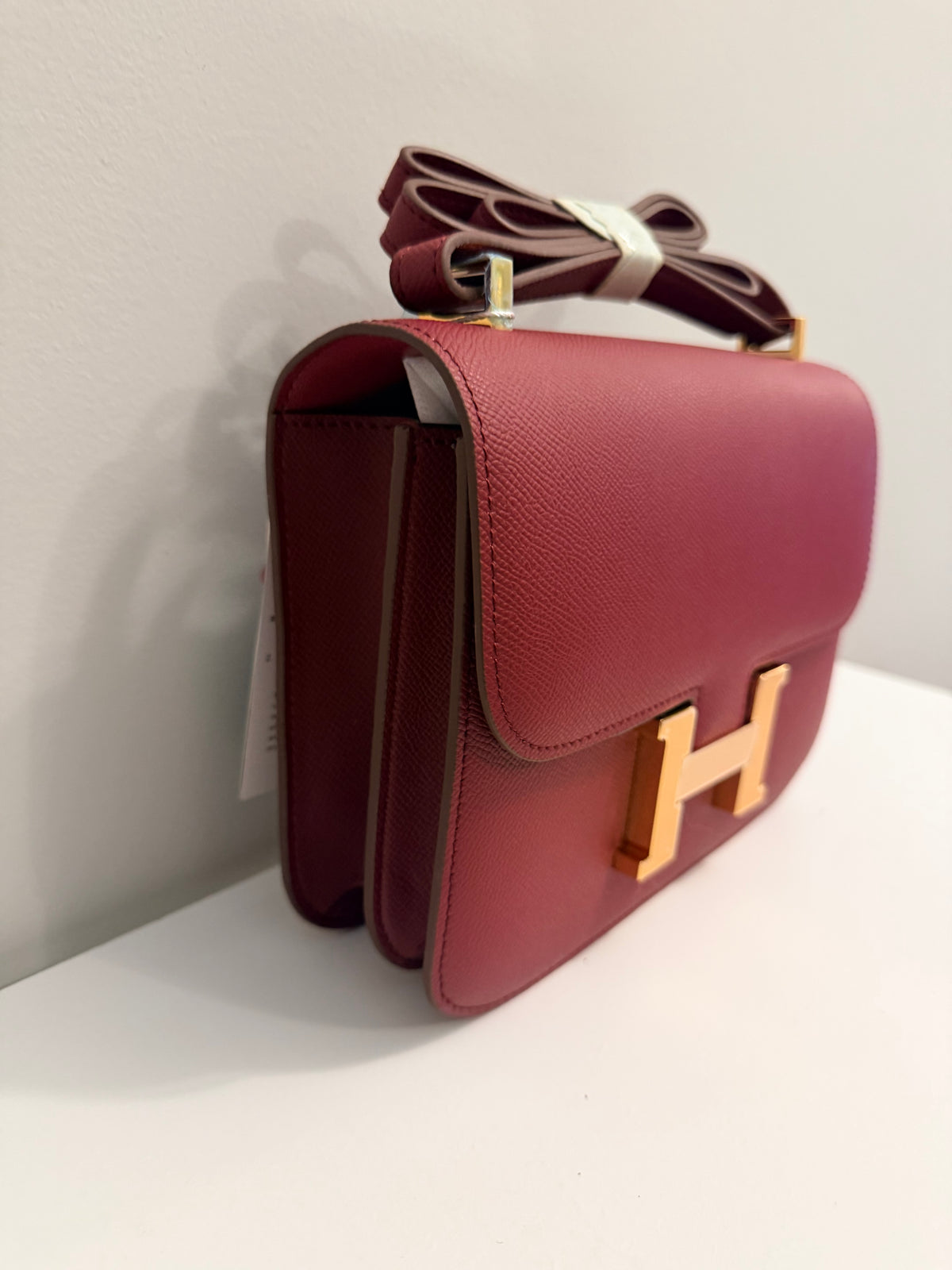 The Gigi Bag- Burgundy Small