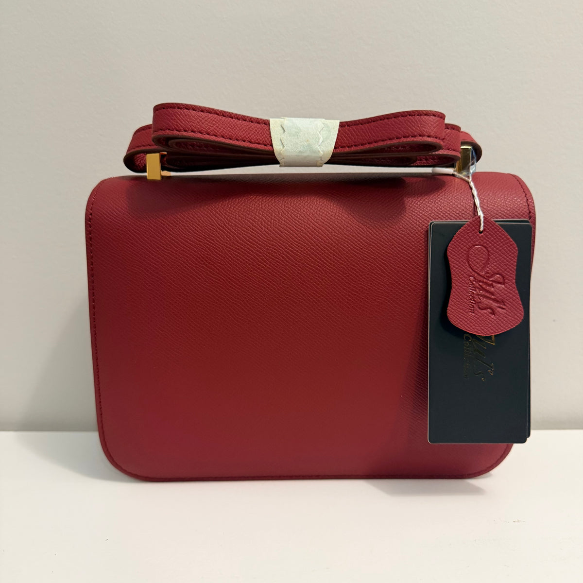 The Gigi Bag- Burgundy Small