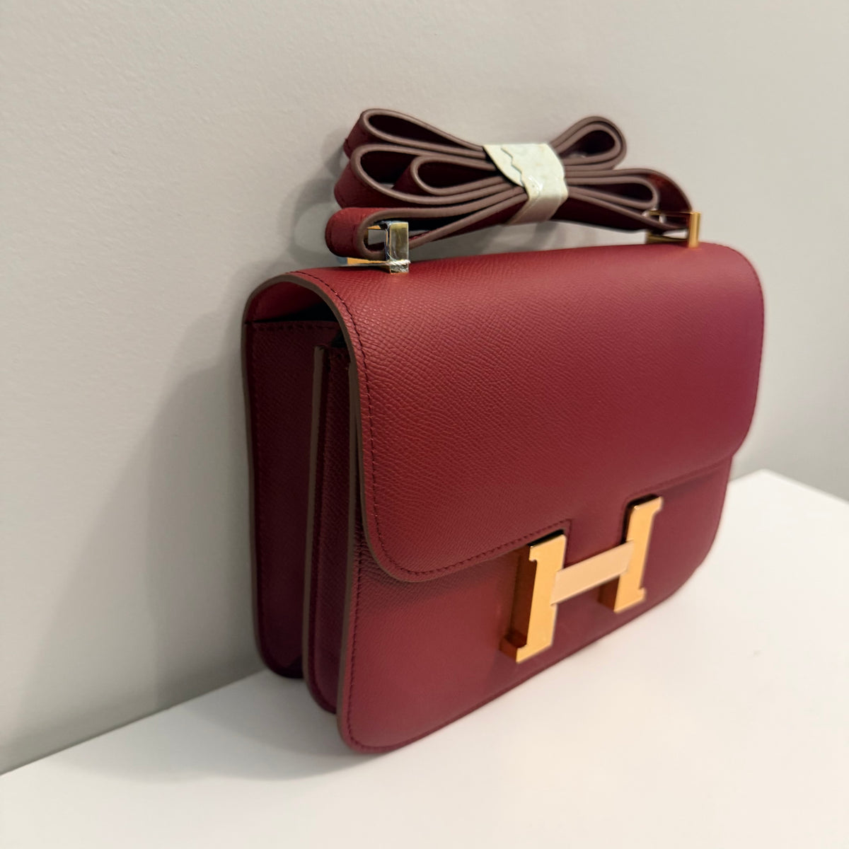 The Gigi Bag- Burgundy Small