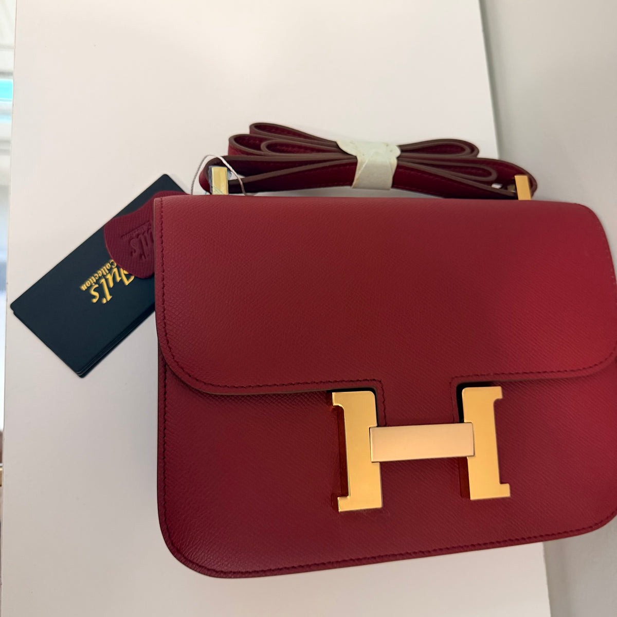 The Gigi Bag- Burgundy Small