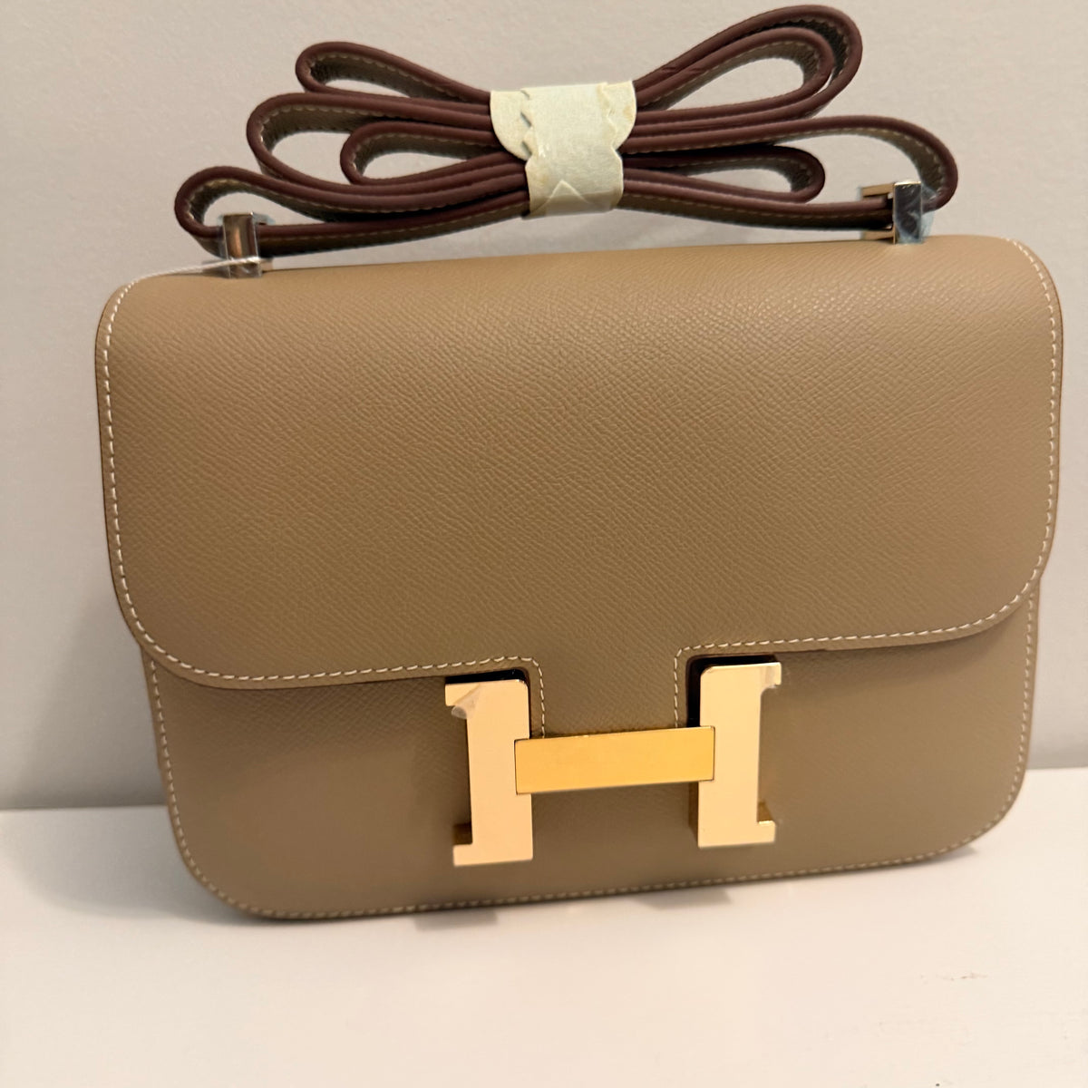 The Gigi Bag- Taupe Small