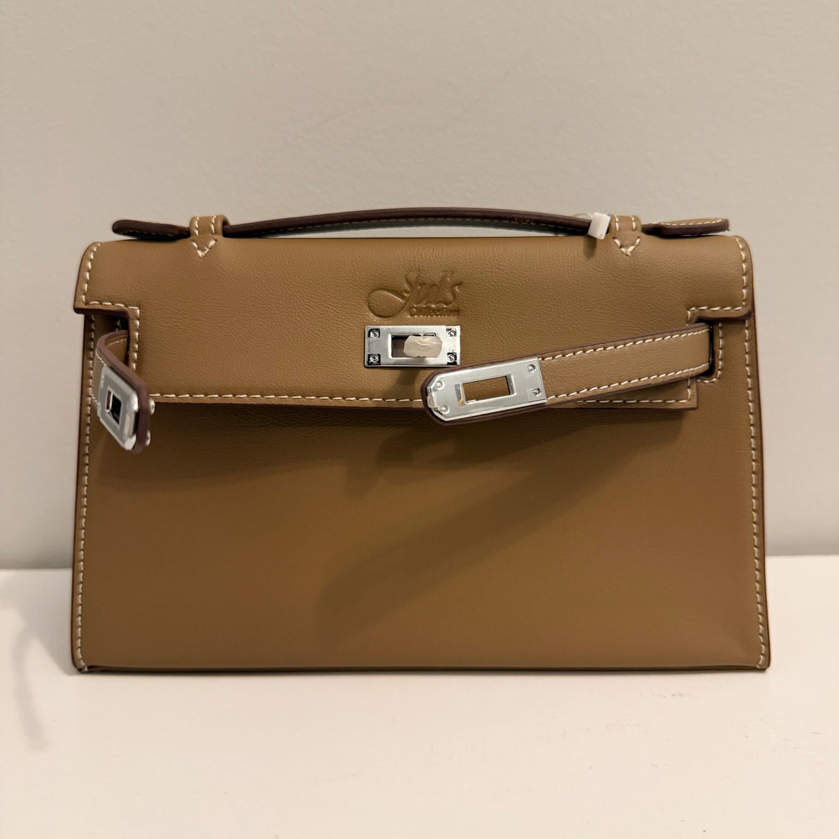 Like Top Handle P Bag - Taupe