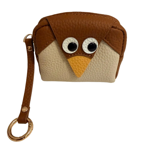 The Penguin Coin Purse - Brown
