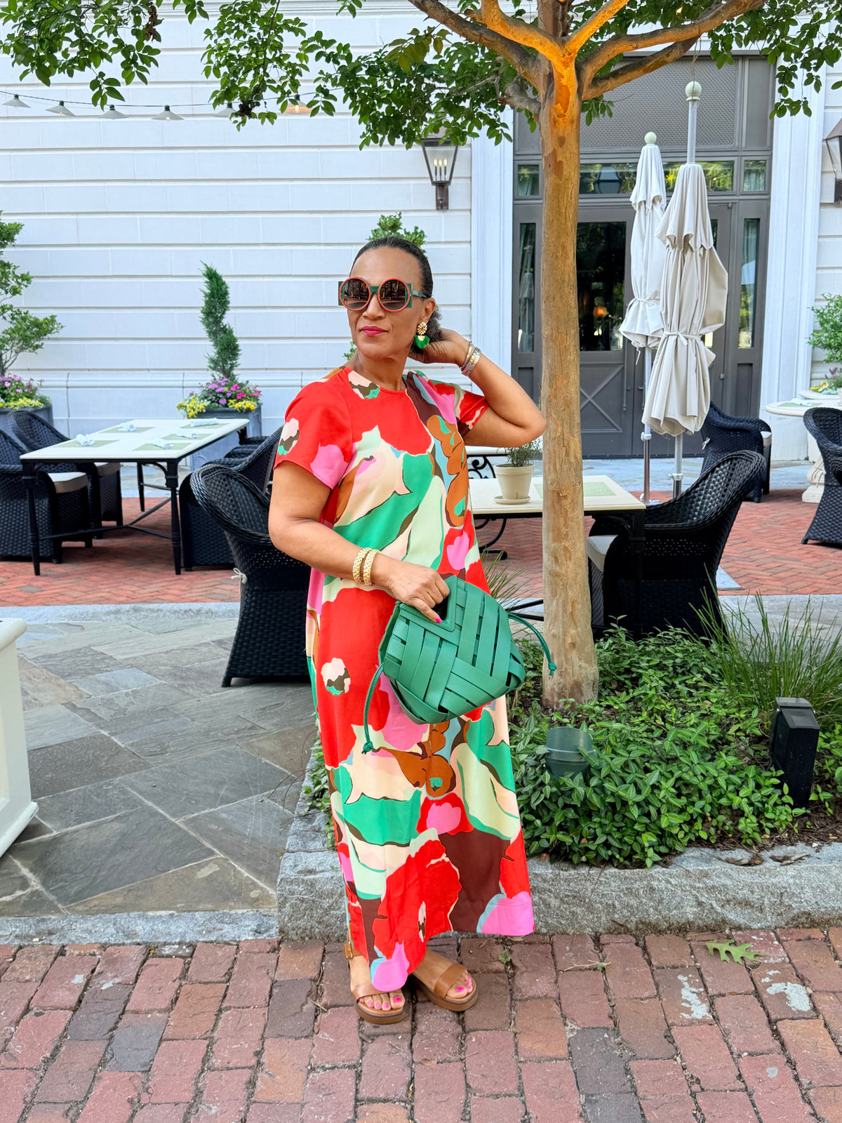 The Sandi Bag-Green