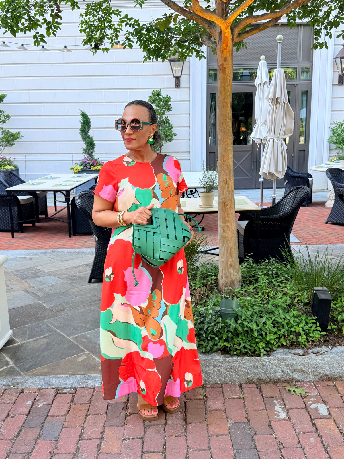 The Sandi Bag-Green