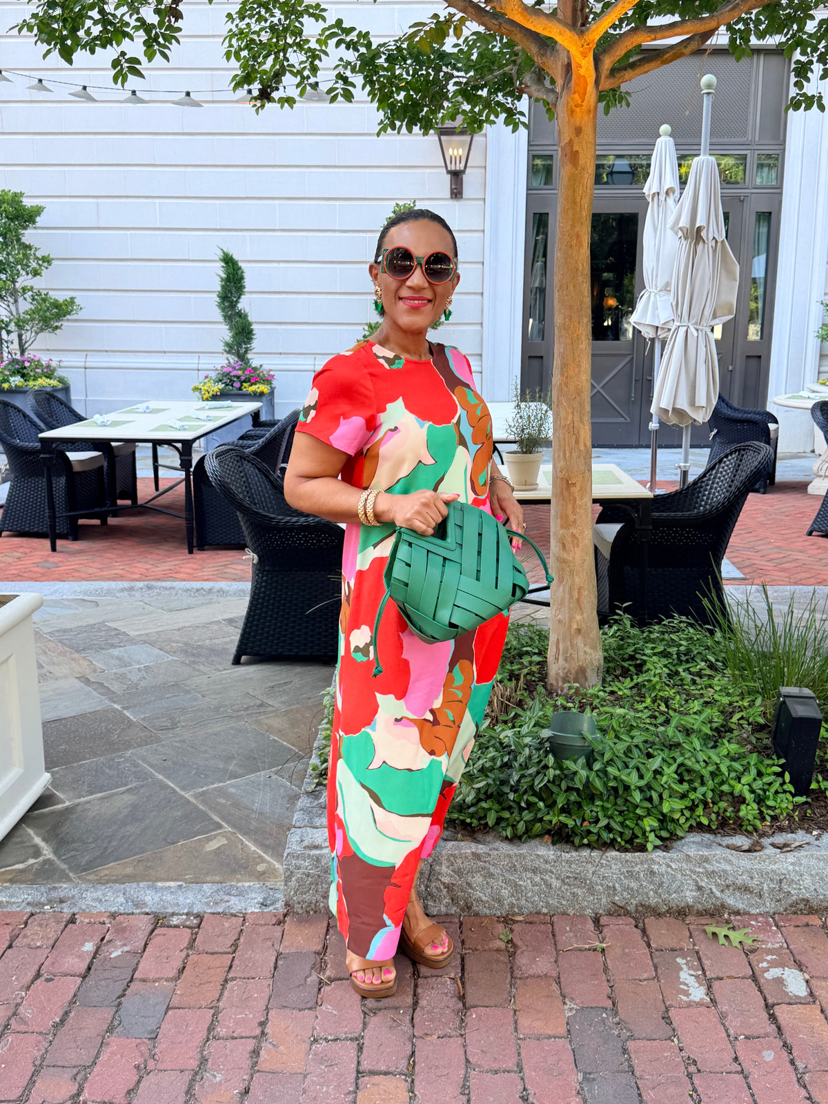 The Sandi Bag-Green