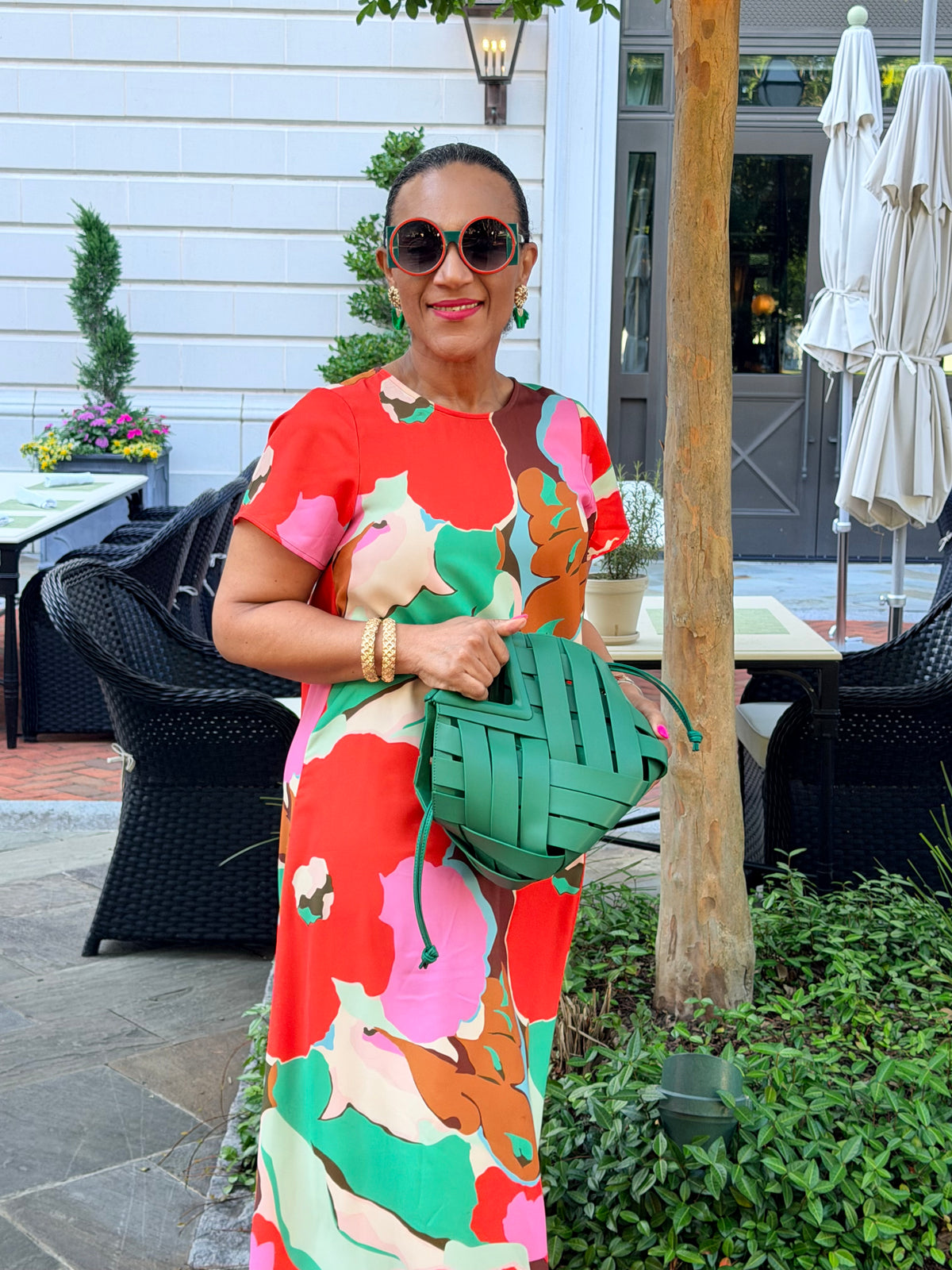 The Sandi Bag-Green