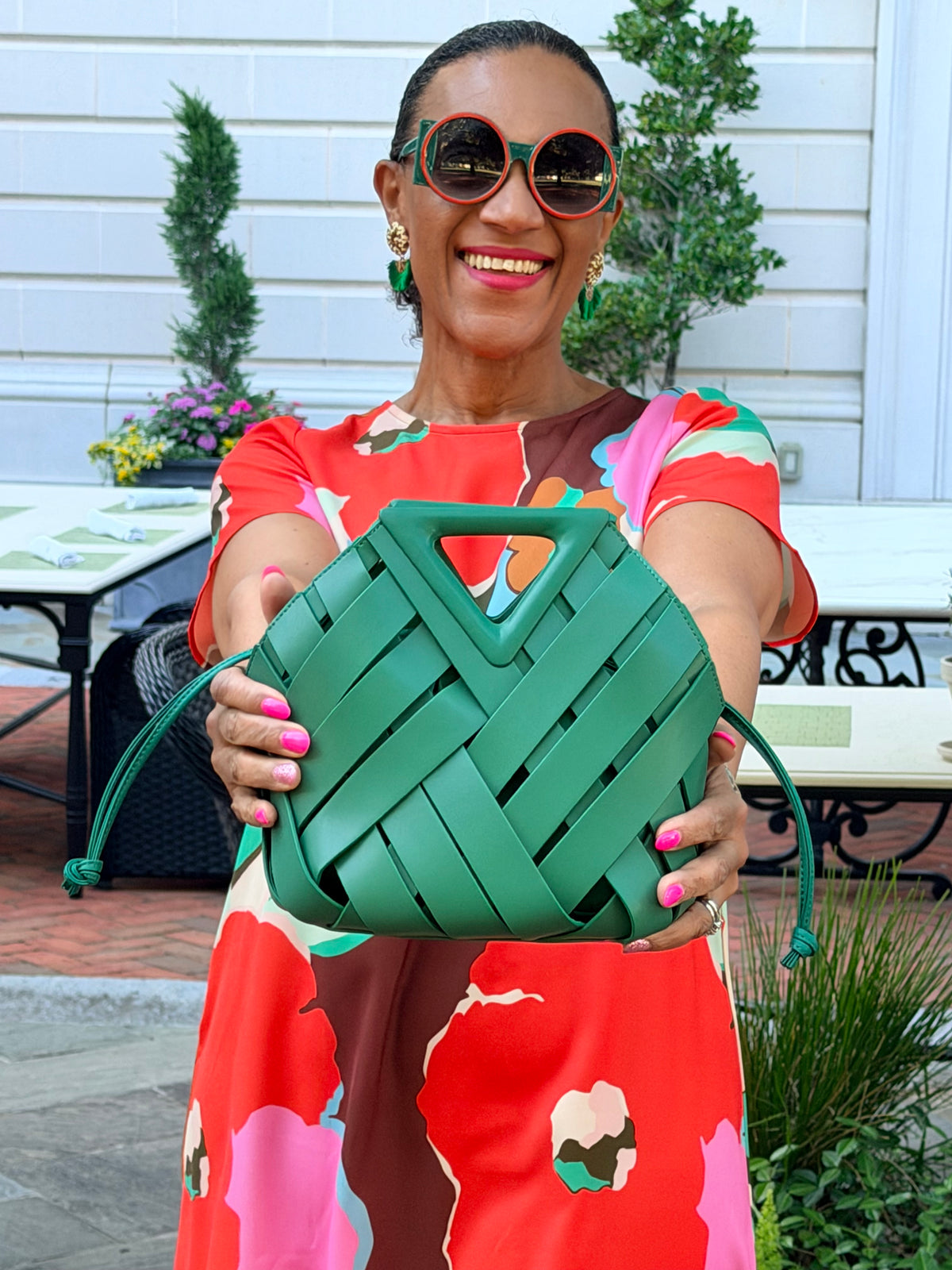 The Sandi Bag-Green