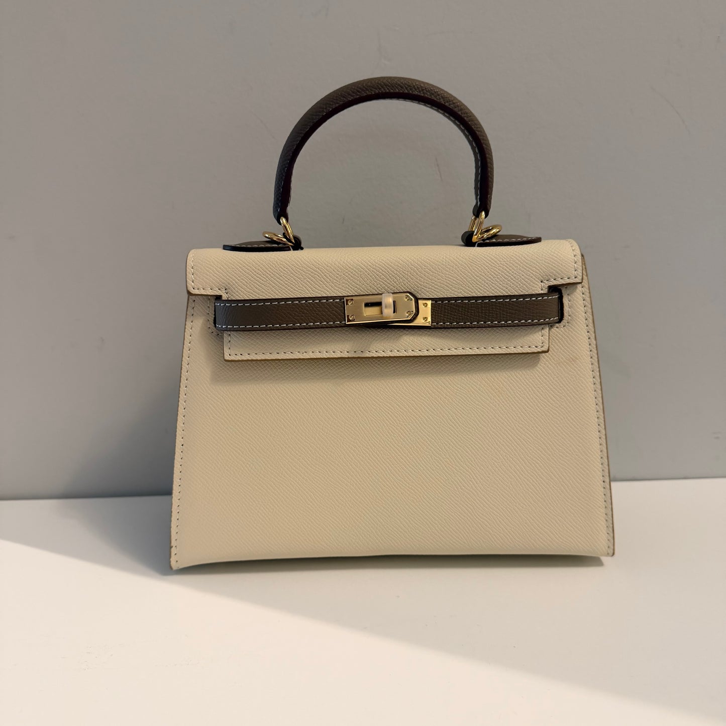 Like Mini K - Taupe & Creme