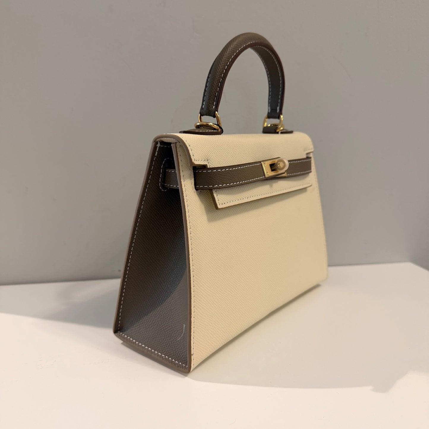 Like Mini K - Taupe & Creme