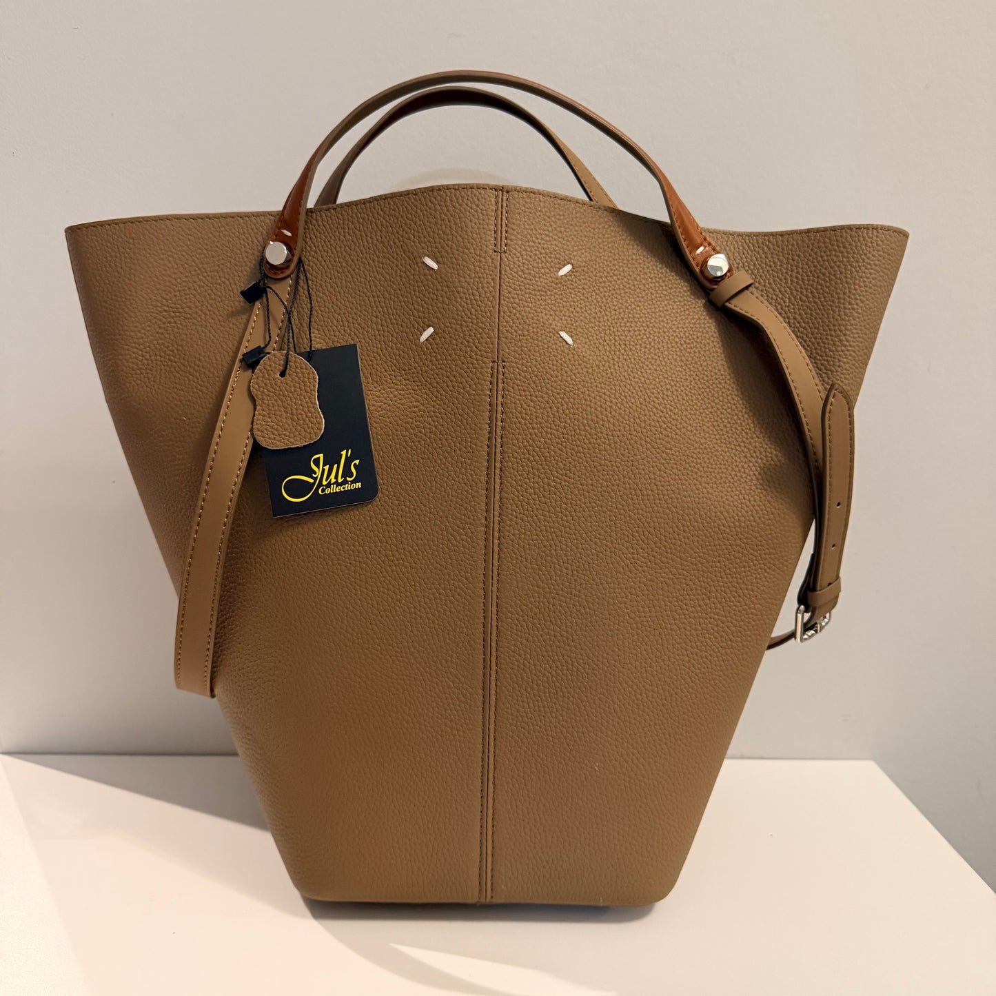 The Zina Bag-Taupe XXL