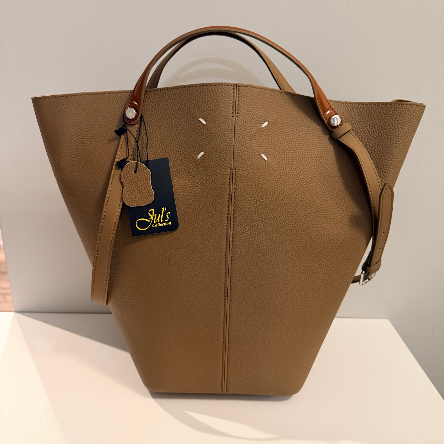 The Zina Bag-Taupe XXL