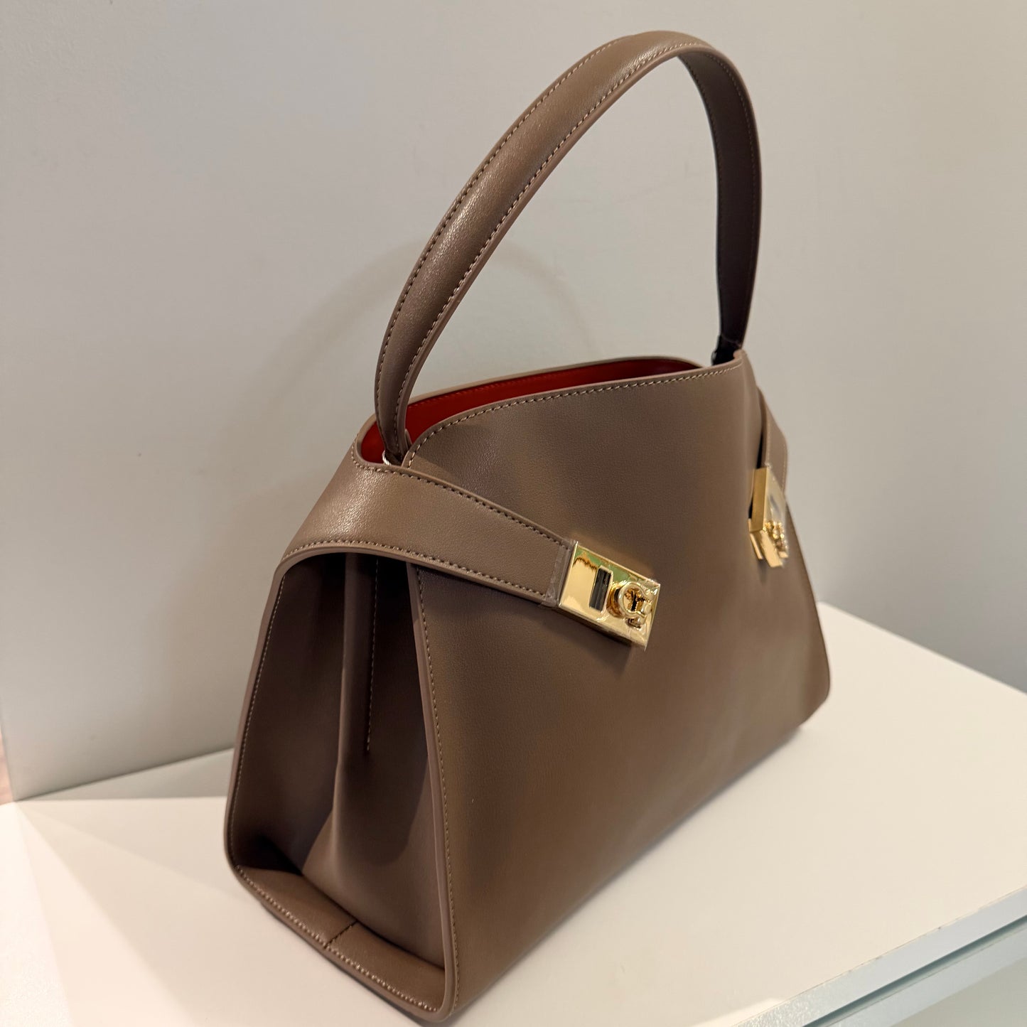 The Rosetta Bag - Taupe Large