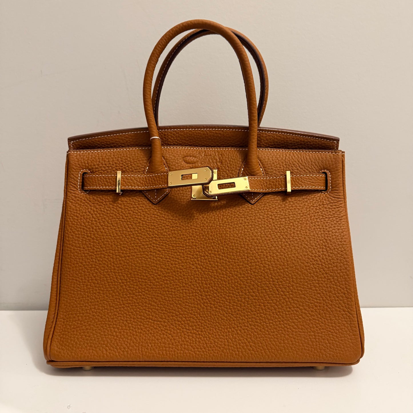 The Large B Bag -Brown
