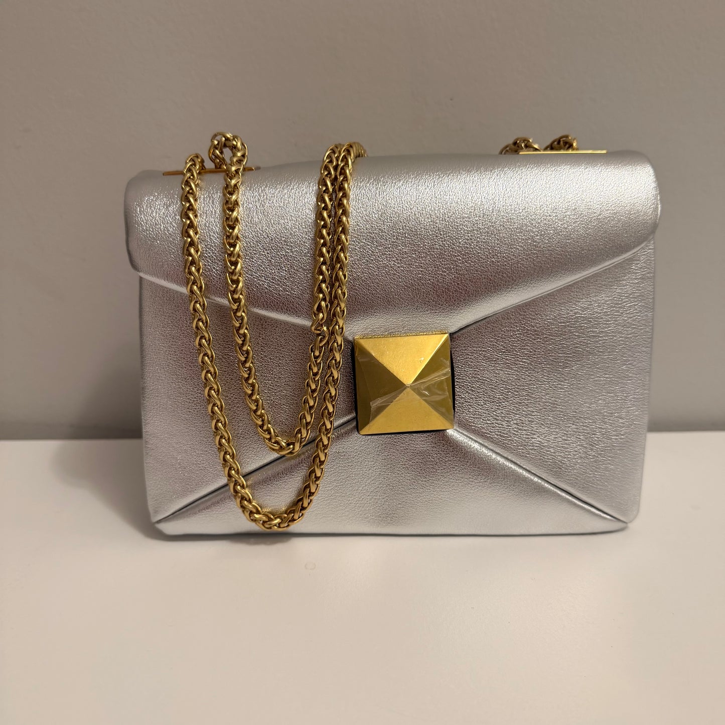 The Hagar Bag -Silver