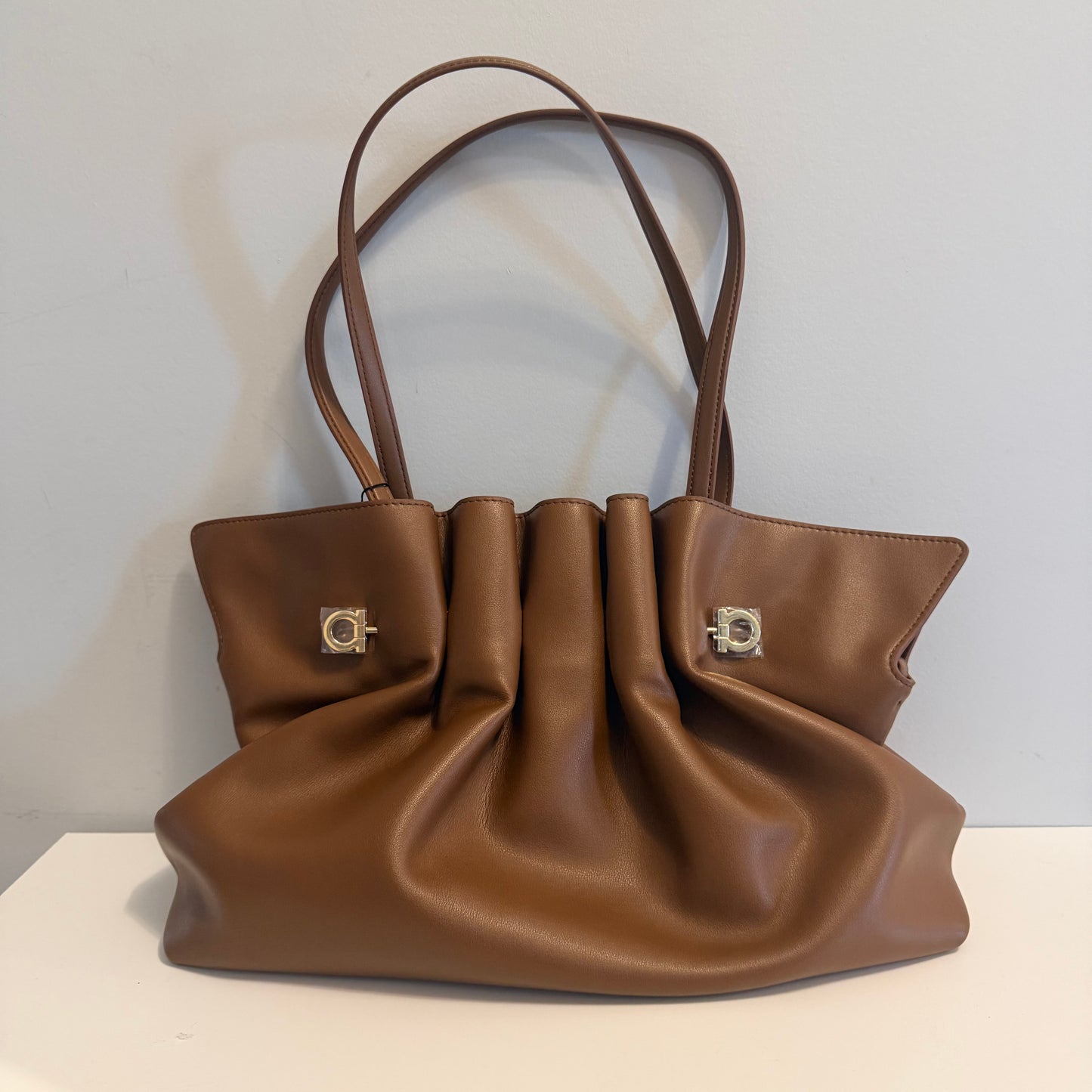 The Glenda Bag Large  Dark Brown