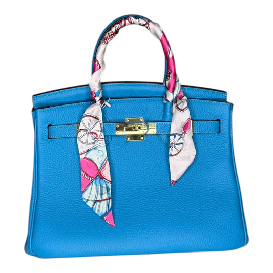 The Large B Bag - Teal Blue