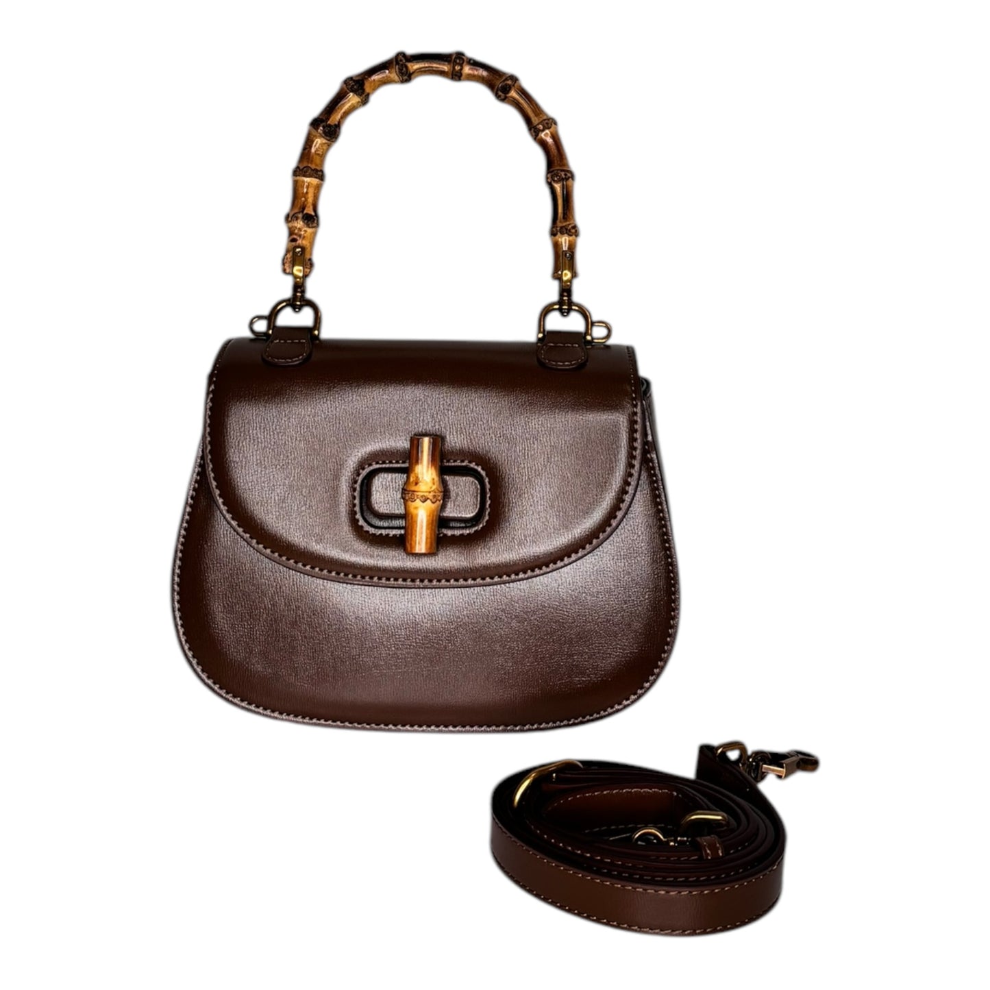 The Jessica Bag- Dark Brown