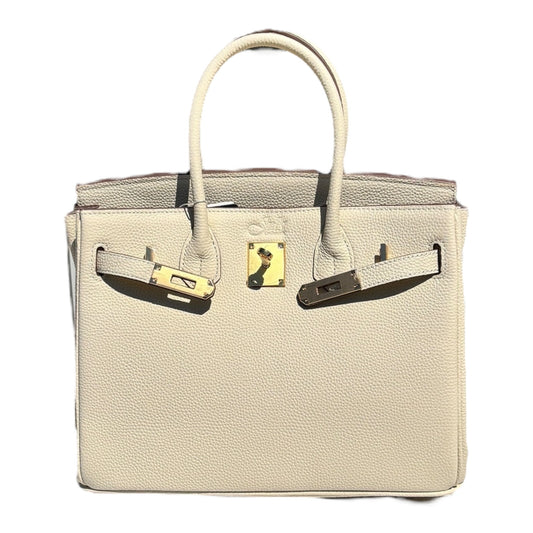 The Large B Bag - Beige