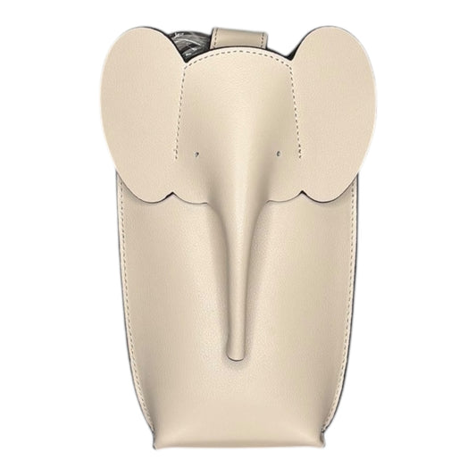 The Elephant Crossbody-Beige